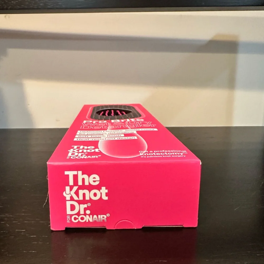Conair The Knot Dr. Pro Brite Wet & Dry Detangler Brush
